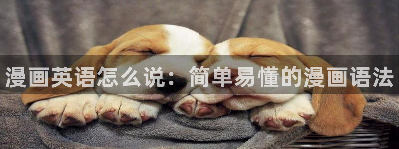 韩漫画网址免费观看：漫画英语怎么说：简单易懂的漫画语法